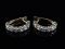 Золотые серьги с фианитами от Swarovski - 26