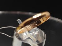 Обручальное кольцо золотое 585 пробы на свадьбу-884