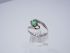 Серебряное кольцо 925 пробы с бериллом 0,65 карат - 68