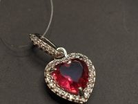 серебреная подвеска с розовым кварцем-271