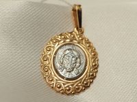 Золотая Подвеска-икона-329